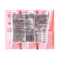 Binggrae Strawberry Flavor Milk - 6 Pack - Asian Needs