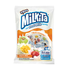 Milkita Creamy Chewy Candy Fruity Flavor - Asian Needs