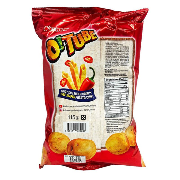 Orion O! Tube Sweet Chilli Potato Snack - Asian Needs