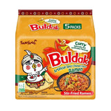 Samyang Buldak Curry Flavor Stir-Fried Ramen (5-Pack) - Curry - Asian Needs