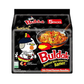 Samyang Buldak Regular Stir-Fried Ramen (5-Pack) - Chicken - Asian Needs