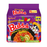 Samyang Buldak Spicy Chicken Flavor Ramen (5-Pack) - Habanero Lime - Asian Needs