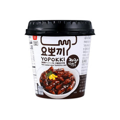 Yopokki Korean Instant Tteokbokki Rice Cake Jjajang Flavor - Asian Needs